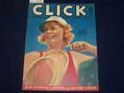 1939 OCTOBER CLICK MAGAZINE - LOU GEHRIG DISEASE STORY - ALICE MARBLE - B 6562