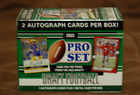 Factory Sealed Pro Set Dr. 2022 NFL Trading Card Box 2 Autographs Per Hobby Box