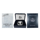 1994-P Proof $1 American Silver Eagle Box, OGP & COA
