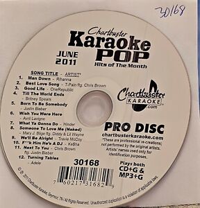 30168      POP   CHARTBUSTER   KARAOKE CDG DISC
