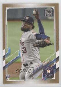 2021 Topps Gold /2021 Cristian Javier #183 Rookie RC