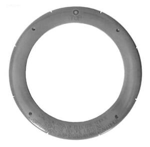 Face ring, large plastic, gray