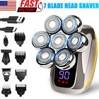7D Best Bald Head Hair Remover Shavers Razor Smooth Skull Cord Cordless Wet Dry
