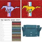 ACC 1965-1966 Ford Mustang Coupe Running Pony Logo Trunk Mat Loop Carpet (For: 1966 Mustang)