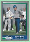 1989 Pacific Football ~ Chuck Knox Seahawks Head Coach #28