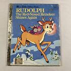 Rudolph The Red-Nosed Reindeer Shines Again (1982, Little Golden Book 452-8)