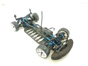 Team Associated TC5 1/10 4x4 RC Touring Car Roller Rolling Chassis Used