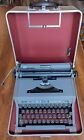 Royal Manual Typewriter Quiet De Luxe Model From 1950's With Case & Booklet
