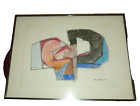 New ListingEric Dennard 1993 Original Abstract Painting Pastel on Paper 20x15