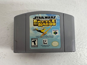 Star Wars Episode 1: Battle For Naboo (Nintendo N64, 2000) Authentic - Tested