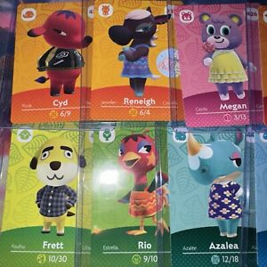 Bundle Lot Of 22 Animal Crossing New Horizons Amiibo Cards Nintendo Switch