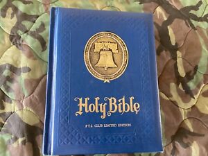 New Listing1976 PTL Club Founders Edition Holy Bible King James w/ Old and New Testaments
