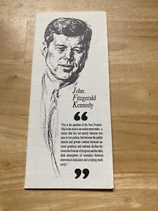 Flyer/pamphlet From 1991 JFK Annual Celebration In Marion County In Indiana