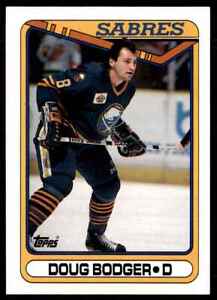 1990-91 Topps Hockey Card Doug Bodger Buffalo Sabres #282