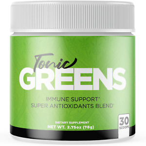Tonic Greens Powder, Tonic Greens Immune Support Supplement Powder (2.75oz)