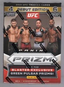 2021 PANINI PRIZM UFC DEBUT EDITION FACTORY SEALED BLASTER BOX