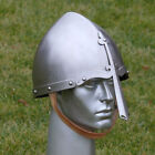 18GA SCA Medieval VIKING Wolf GJERMUNDBU Helmet Armor Replica Helmet AJ407