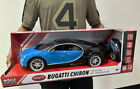 Large Bugatti RC Car 2.4Ghz Rechargeable High Speed Bugatti Chiron RTR Electric