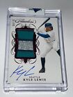 New ListingKyle Lewis 2020 Panini Flawless 3 Color Patch Auto RPA-KL 08/10