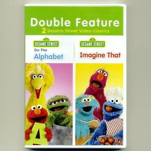 Sesame Street Double Feature: Alphabet, Imagine That, Dancing, new DVD PBS kids