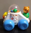 Vintage Fisher Price Rolling Popping Toddler Car Toy 1987