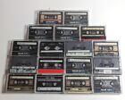 Lot of 17 Type II High Bias Cassette Tapes Used - Sold as blanks