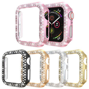 Bling PC Bumper Case Cover For Apple Watch Series 9 8 7 6 5 4 3 SE 40/41/45MM