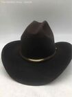 Resistol Mens Brown 1 Scott Colburn Down Brim Western Cowboy Hat One Size