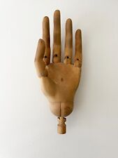 Antique Wooden Articulating Hand Mannequin Folk Art