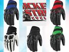 NEW ICON KONFLICT - MOTORCYCLE GLOVES ALL SIZE/COLORS FASTEST SHIP. STREET STUNT