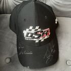 DSR Don Schumacher Racing Hat Cap Strap Back Black Red NHRA Racing Adult Mens