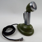 Vintage Shure Brothers Microphone 520SL Antique W/ S36 Stand - UNTESTED AS-IS