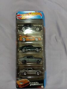 Hot Wheels 2023 Fast and Furious 5 Pack Set 1:64 Diecast Cars New
