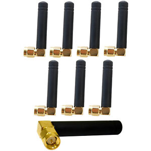 8 PCS SMA Male GSM GPRS Antennas for RF Transceiver RS232 Megasquirt Adaptronic