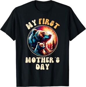 First Mother's Day 2024 Mama Bear & Cub First Time Moms T-Shirt