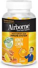 2 units - Airborne Honey Lemon Flavor Immune Support Supplement, 42 Gummies