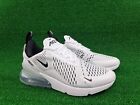 Nike Air Max 270 White Black Sneakers AH6789-100 Women's Size 6.5 *Tried On* NEW