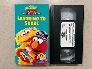Sesame Street Learning to Share (VHS, 1996) Katie Couric