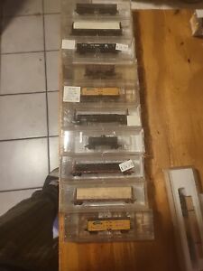 10 Car Set Z Scale Freight Cars
