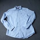 Tommy Hilfiger Button Shirt Mens Size S Small  Long Sleeve Blue