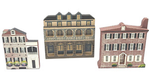 New Listing3 Sheila's Shelf Sitter Collectables Church St 1 Theatre 2 Houses 1990 Signed