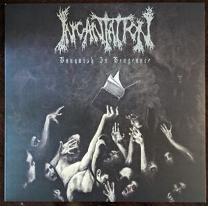 Incantation - Vanquish In Vengeance - Red Marbled Vinyl LP! MINT! - Special Sale