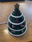 NEW Yankee Candle Electric Tarts Wax Melts Warmer Christmas Tree 6.75” Retired