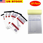20Pack All Purpose Sales Book Order Receipt Invoice Carbonless Copy 4.25