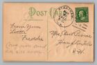 Stratham New Hampshire Rockingham County 1912 Type 3/4 Doane Cancel Postcard