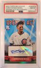 2023 Topps Big League Christopher Morel Opening Act Rookie Auto RC CM PSA 8 Cubs