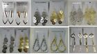 A-28 Wholesale Jewelry lots 10 pairs Gold Silver Plated Fashion Dangle Earrings