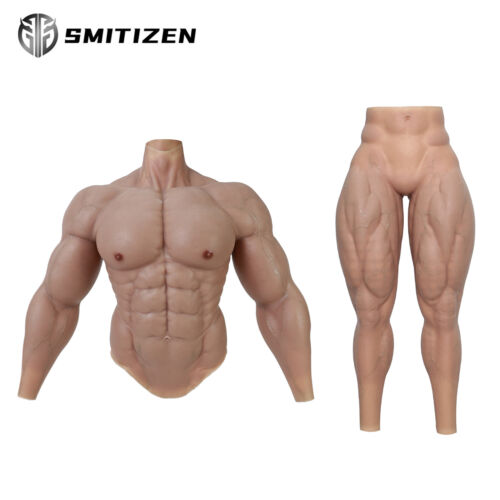 SMITIZEN Silicone Upgraded Muscle Suit Realistic muscle pant fetish fake belly