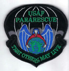 New ListingPATCH  USAF PARARESCUE BLACK       PG29
