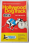 1976 HOLLYWOOD DOG TRACK Greyhound Racing Program, Florida,Form,Gambling,Betting